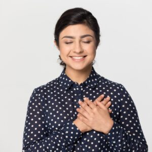 South Asian Woman Smiling